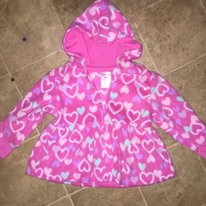 Zip up baby hoodie